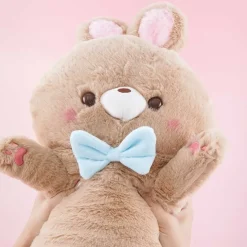 Long Usapyon Fluffy Cushion - Latte / Extra Big