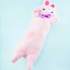 Long Usapyon Fluffy Cushion - Pink / Extra Big