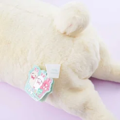 Long Usapyon Plushie Cushion - Yellow / Extra Big