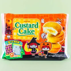 Lotte Enjoy Halloween Custard Cake Pack - 9 pcs