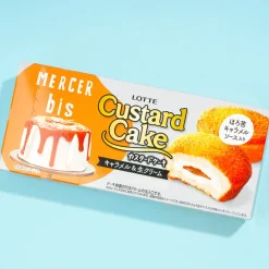 Lotte MERCER bis Custard Cake - Caramel & Fresh Cream