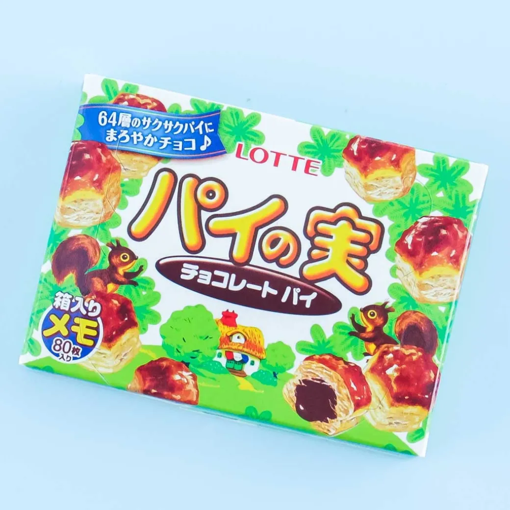 Lotte Pai no Mi Chocolate Memo Pad