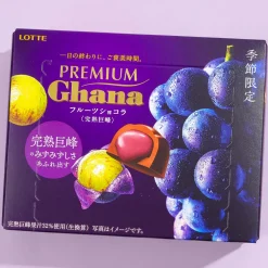 Lotte Premium Ghana Fruit Chocolate - Ripe Kyoho Grapes