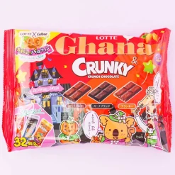 Lotte x Calbee Halloween Ghana & Crunky Chocolate Share Pack
