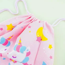 Luminous Star Unicorn Drawstring Bag
