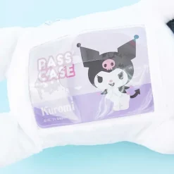 Lying Kuromi Plushie Pass Case & Bag Charm