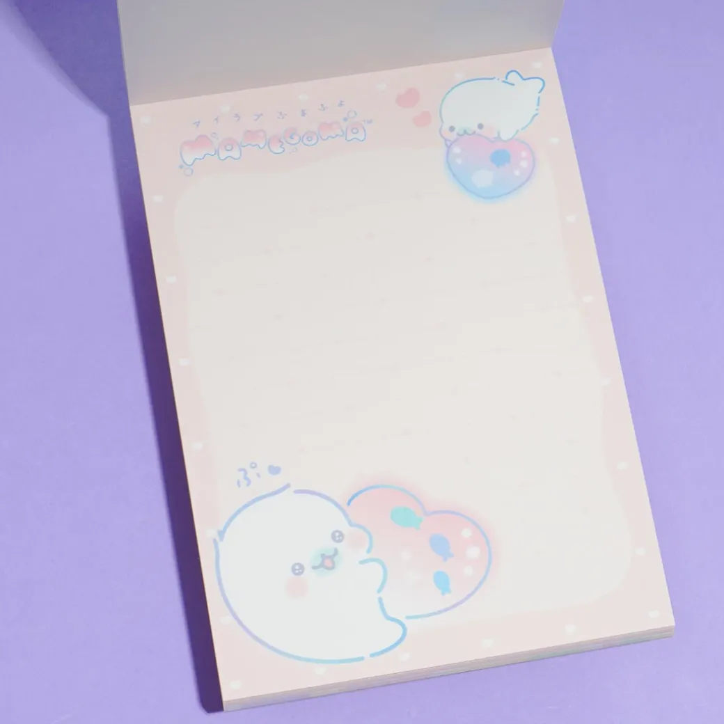 Mamegoma Heartful Sea Memo Pad