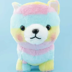 Mameshiba San Kyodai Rainbow Plushie - Mametaro / Big