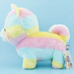 Mameshiba San Kyodai Rainbow Plushie - Mametaro / Big
