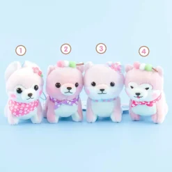 Mameshiba San Kyodai Sakura Plushie Charm