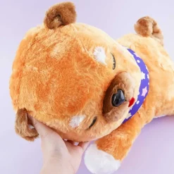 Mameshiba San Kyodai Sleeping Plushie - Mamesaburo / Big