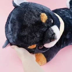 Mameshiba San Kyodai Sleepy Plushie - Mamejiro / Big
