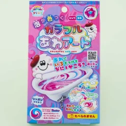 Manaburo Colorful Bubble Bath Art - Pink & Blue