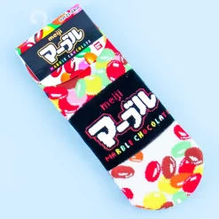 Marble Chocolate Cotton Socks