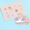 Marron Cream & Friends Retro Time Mini Letter Set