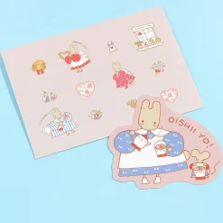 Marron Cream & Friends Retro Time Mini Letter Set