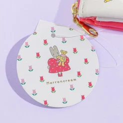 Marron Cream 3-Pocket Pouch