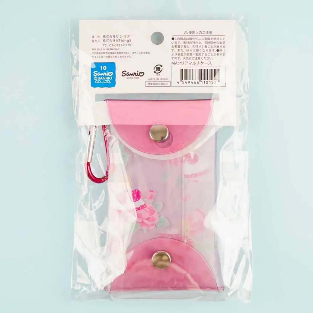 Marron Cream Rose Love Clear Multi-Case