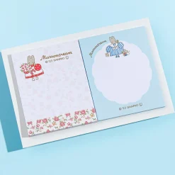 Marron Cream Sticky Notes With Case