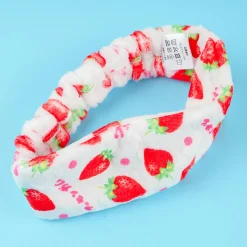 Marukawa Bubble Gum Hair Band With Case - Strawberry