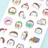 Masking Schedule Seal Sticker Set - Hedgehogs