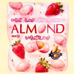 Meiji Almond Chocolate - Strawberry & Milk