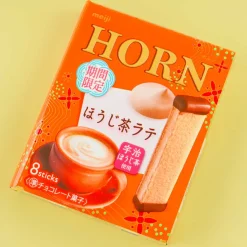 Meiji Horn Hojicha Latte Biscuit Sandwiches