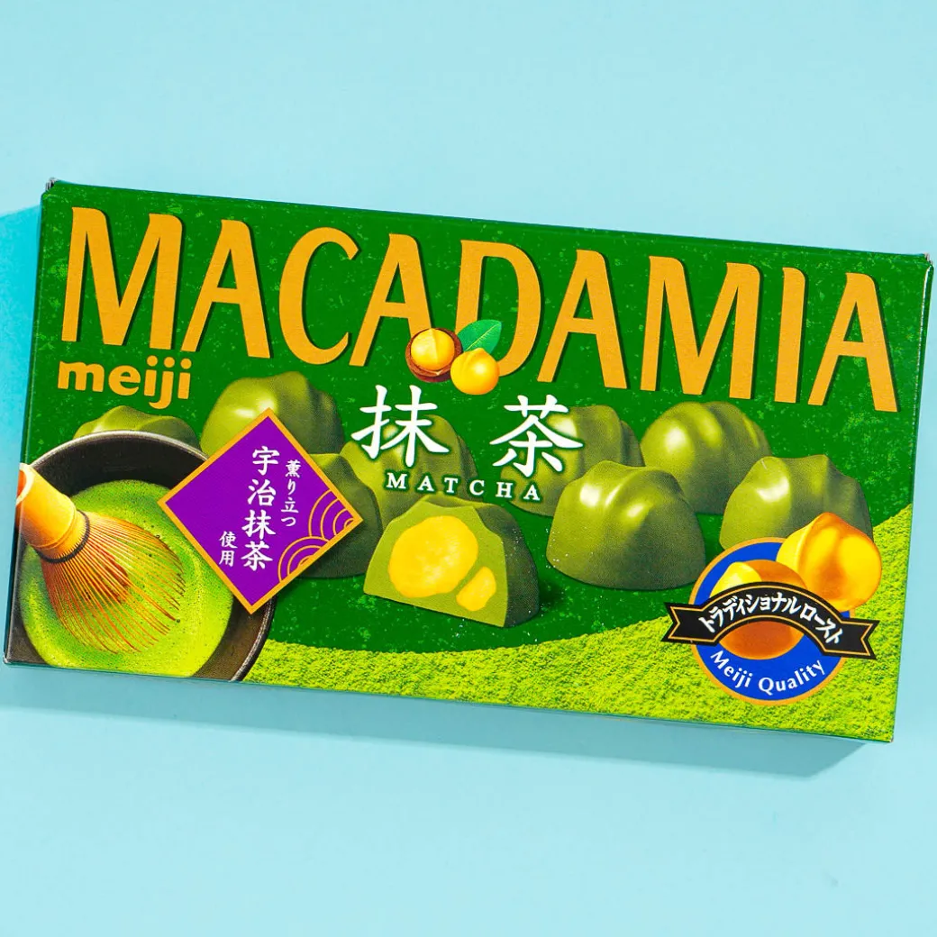 Meiji Macadamia Chocolate - Uji Matcha