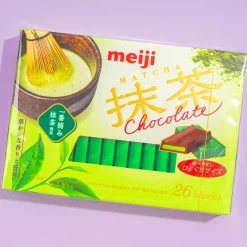 Meiji Matcha Chocolate Blocks