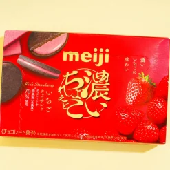 Meiji Strawberry Chocolate Cookies