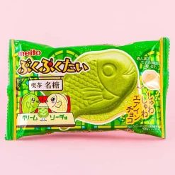 Meito Puku Puku Tai Fish Shaped Wafer - Cream Soda