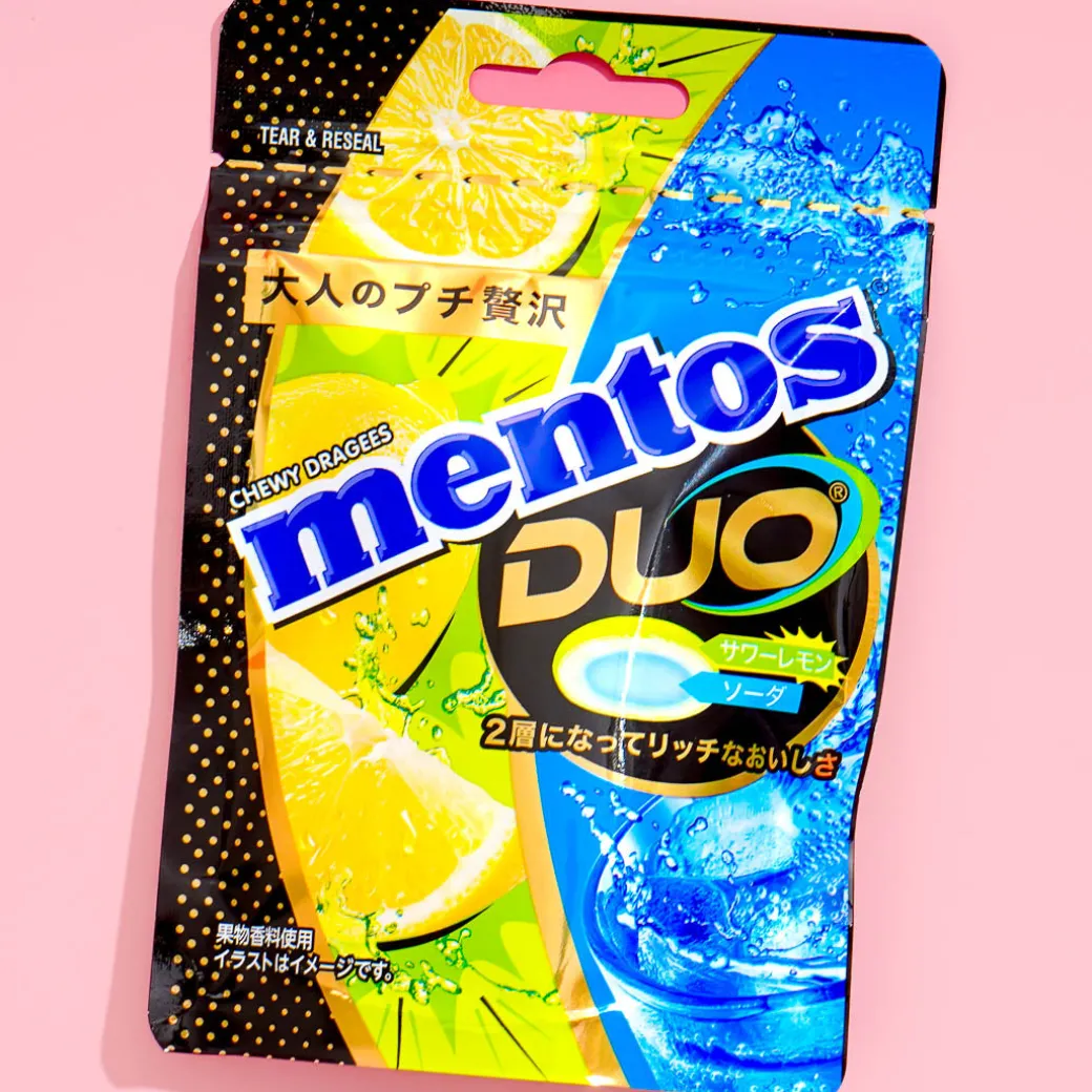 Mentos Duo Candy - Sour Lemon & Soda
