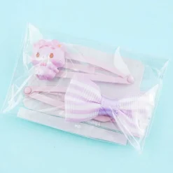 Mewkledreamy & Ribbon Hair Clip Set