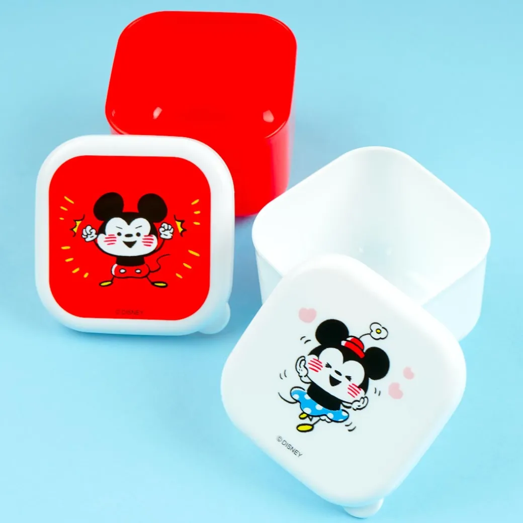 Mickey & Minnie Food Container Set