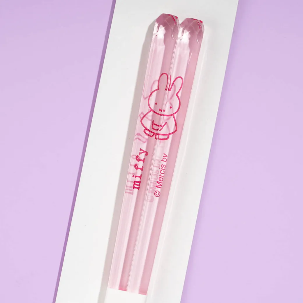 Miffy Anti-Slip Clear Chopsticks