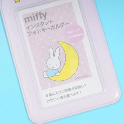 Miffy Crescent Moon Photo Key Holder