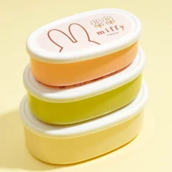 Miffy Flowery Nesting Bento Box Set