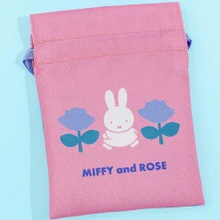 Miffy Rose Drawstring Pouch