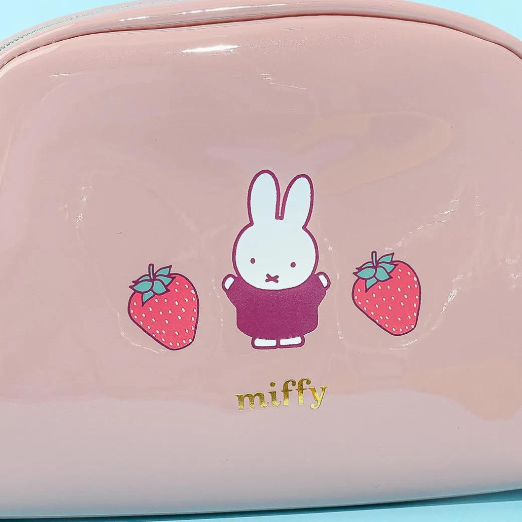 Miffy Strawberry Enamel Pouch