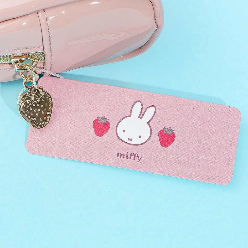 Miffy Strawberry Enamel Pouch