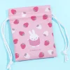 Miffy Strawberry Mini Drawstring Pouch
