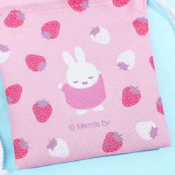 Miffy Strawberry Mini Drawstring Pouch
