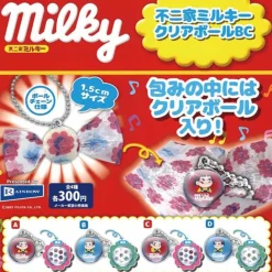 Milky Clear Ball Charm Gachapon