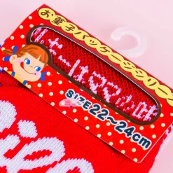 Milky Grinning Peko-Chan Socks