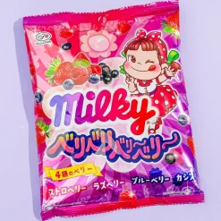 Milky Peko-Chan Candy - 4 Types of Berries