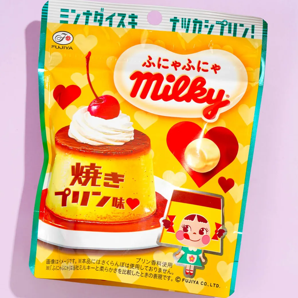 Milky Peko-Chan Candy - Baked Pudding