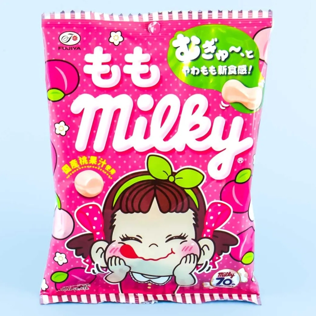 Milky Peko-Chan Candy - Peach