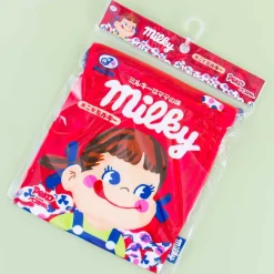 Milky Peko-Chan Drawstring Bag