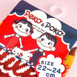 Milky Peko-Chan Plaid Socks