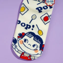 Milky Peko-Chan Retro Socks